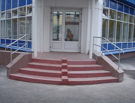 Противоскользящие ступени
